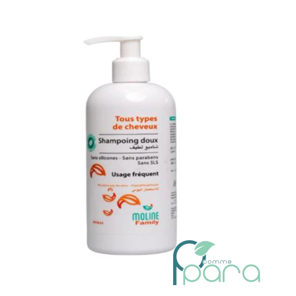 pcommepara MOLINE Shampooing Doux ,400ml pcommepara-MOLINE-Shampooing-Doux-400ml.