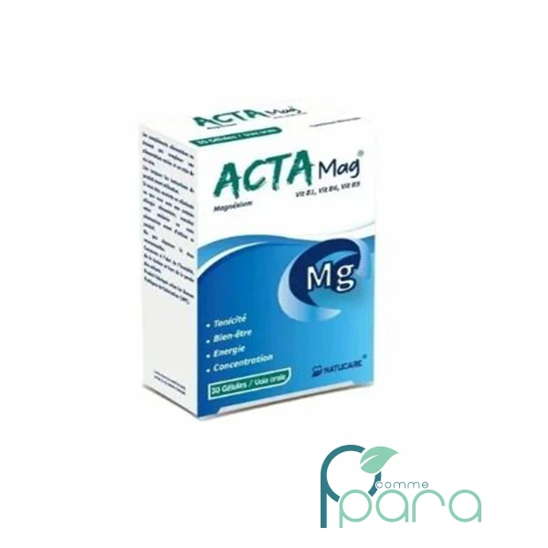 pcommepara NATUCARE ActaMag ,30 Gélules pcommepara-NATUCARE-ActaMag-30-Gelules.
