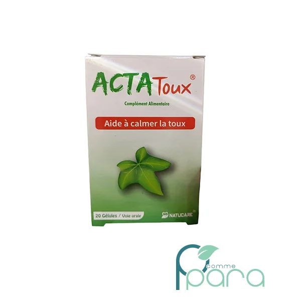 pcommepara NATUCARE ActaToux , 20 Gélules pcommepara-NATUCARE-ActaToux-20-Gelules