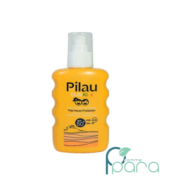 pcommepara PILAU Sun Lait Solaire Kids SPF50, 100ml pcommepara-PILAU-Sun-Lait-Solaire-Kids-SPF50-100ml.