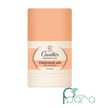 CAVAILLES-Deodorant-Stick-Miel-Exotique-50-g-Fraicheur-48H-Sans-Alcool-pcommepara
