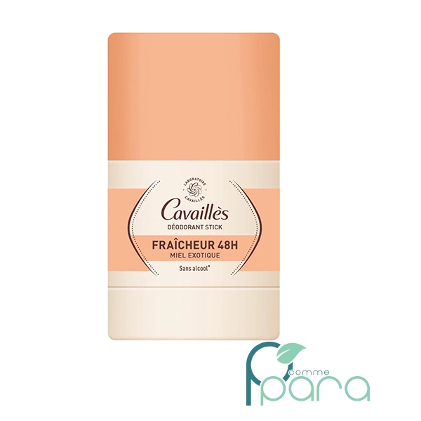 CAVAILLÈS-Déodorant-Stick-Miel-Exotique-50-g-Fraîcheur-48H-Sans-Alcool-pcommepara CAVAILLES-Deodorant-Stick-Miel-Exotique-50-g-Fraicheur-48H-Sans-Alcool-pcommepara