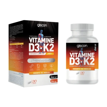 GISCON VIT K2+D3, 30G