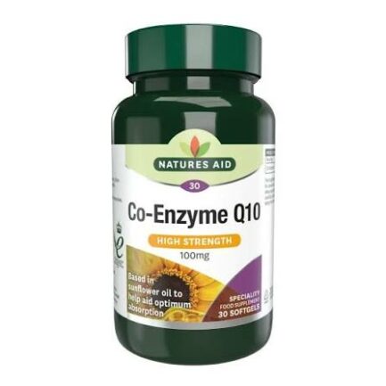 NATURES AID CO ENZYME Q10 100MG 30 GELULES