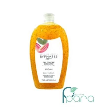 pcommepara-BYPHASSE-Gel-Douche-Exfoliant-Revitalisant-Argan750ml