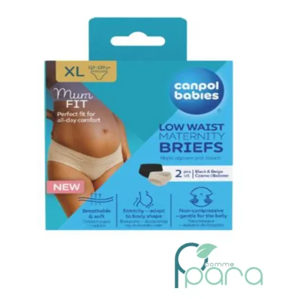 pcommepara-CANPOL-2-Culottes-De-Maternite-Taille-XL-Basse-MumFIT.
