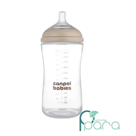 pcommepara-CANPOL-Biberon-Anti-Colique-330-ml-6M-Natural-Shape-–-Tetine-Double-Zone-35-402.