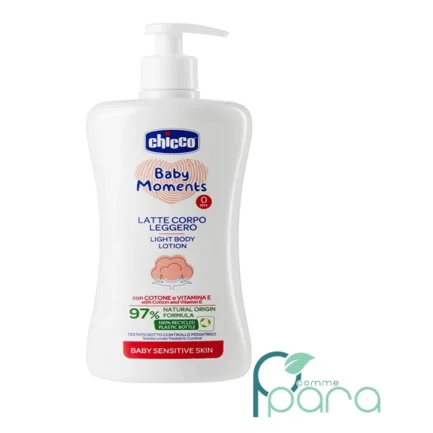 pcommepara-CHICCO-Lait-Corps-Leger-Baby-Moments500ml.