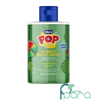 pcommepara-Chicco-POP-Bubble-Gel-douche-en-mousse-pour-enfants_-parfum-pasteque_-300-ml