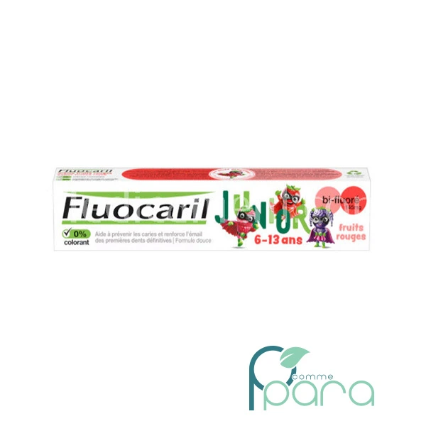 pcommepara FLUOCARIL Dentifrice Junior 6-13 Ans Fruits Rouges Bi-fluoré,75ml pcommepara-FLUOCARIL-Dentifrice-Junior-6-13-Ans-Fruits-Rouges-Bi-fluore75ml.