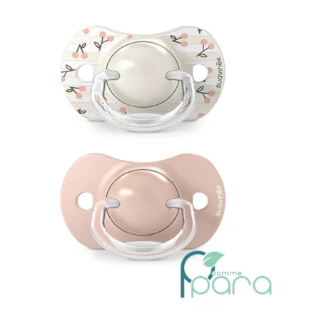 pcommepara-SUAVINEX-2-Sucettes-Mini-0-6-M-Birdies-Rose