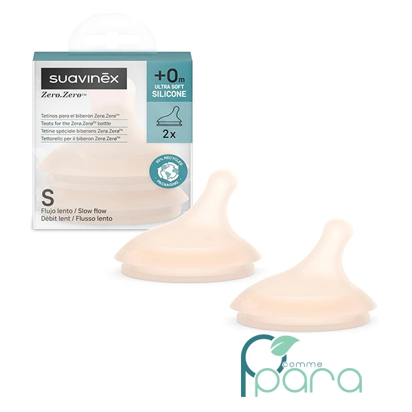 pcommepara SUAVINEX 2 Tétines Biberon ZERØ Anti Colique S pcommepara-SUAVINEX-2-Tetines-Biberon-ZERO-Anti-Colique-S.