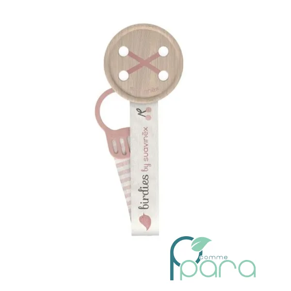pcommepara SUAVINEX Attache Sucette En Tissu Birdies Rose_11zon pcommepara-SUAVINEX-Attache-Sucette-En-Tissu-Birdies-Rose_