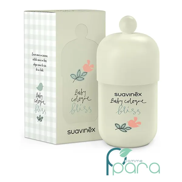 pcommepara SUAVINEX Baby Cologne Bliss 100 ml – Eau de Cologne Bébé, Parfum Frais et Délicat avec Vaporisateur pcommepara-SUAVINEX-Baby-Cologne-Bliss-100-ml-–-Eau-de-Cologne-Bebe-Parfum-Frais-et-Delicat-avec-Vaporisateur