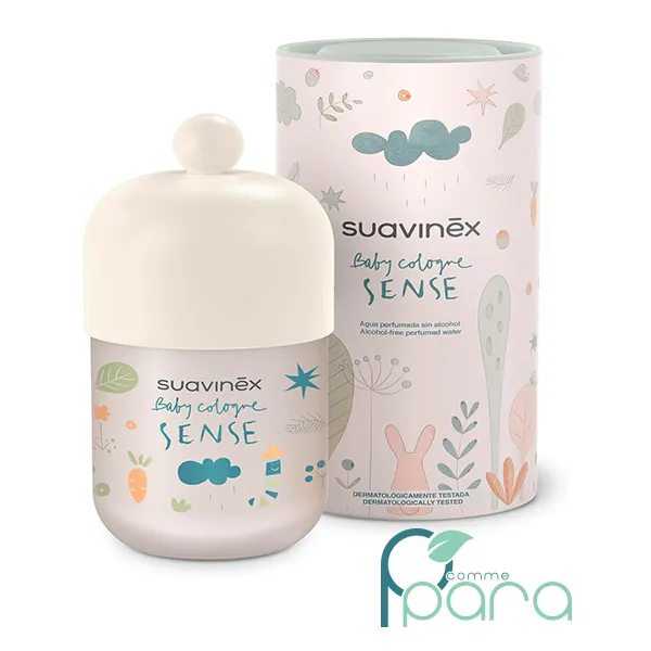 pcommepara SUAVINEX Baby Cologne Sense 100 ml – Eau de Cologne Sans Alcool pour Bébé, Peaux Sensibles pcommepara-SUAVINEX-Baby-Cologne-Sense-100-ml-–-Eau-de-Cologne-Sans-Alcool-pour-Bebe-Peaux-Sensibles.