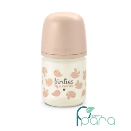 pcommepara-SUAVINEX-Birdies-Biberon-En-Verre120ml-Rose