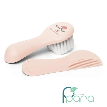pcommepara-SUAVINEX-Brosse-a-Cheveux-Bebe-et-Peigne-–-Lot-Nouveau-Ne-Fibres-Tres-Douces.