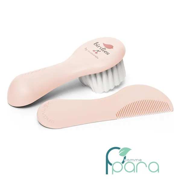 pcommepara SUAVINEX Brosse à Cheveux Bébé et Peigne – Lot Nouveau-Né, Fibres Très Douces pcommepara-SUAVINEX-Brosse-a-Cheveux-Bebe-et-Peigne-–-Lot-Nouveau-Ne-Fibres-Tres-Douces.