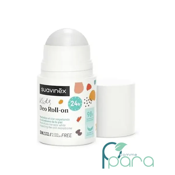 pcommepara SUAVINEX Déodorant Enfant 8 Ans – Sans Alcool ni Aluminium, 24H, Peaux Sensibles pcommepara-SUAVINEX-Deodorant-Enfant-8-Ans-–-Sans-Alcool-ni-Aluminium-24H-Peaux-Sensibles