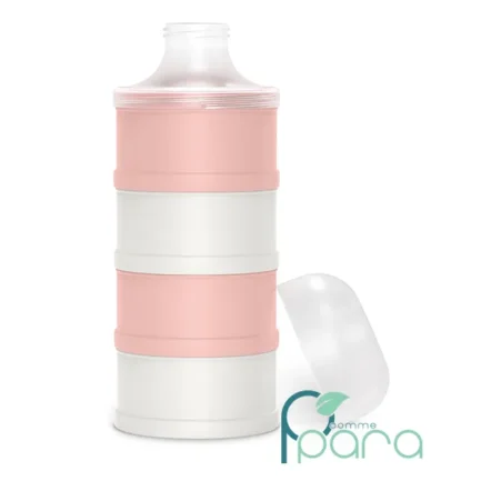 pcommepara-SUAVINEX-Doseur-Lait-en-Poudre-et-Cereales-4-Compartiments-–-Boite-Doseuse-Hermetique-rose.