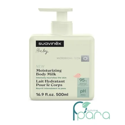 pcommepara-SUAVINEX-Lait-Hydratant-Corps-500-ml-–-Soin-Hydratant-pour-la-Peau-de-Bebe.