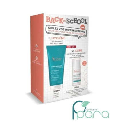 pcommepara-AVENE-Back-To-School-Cleanance-Comedomed-Anti-Imperfection-_30ml-Gel-Nettoyant-Offert.