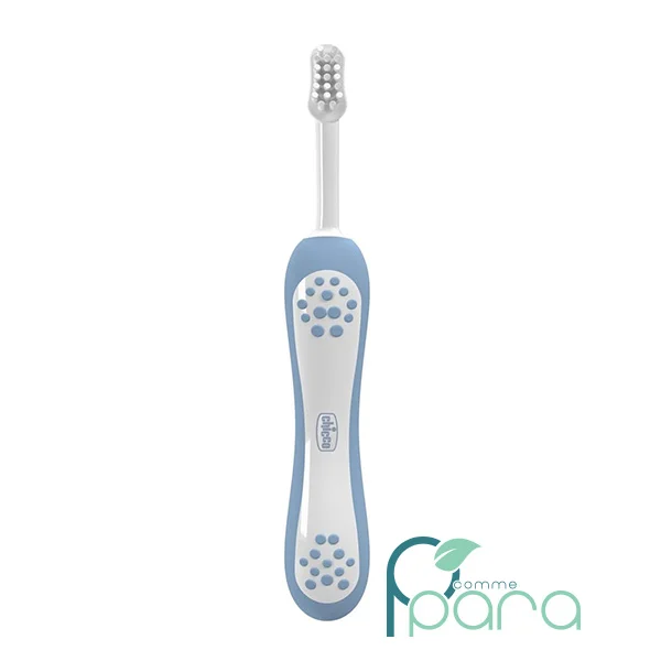 pcommepara CHICCO Brosse Dents Premières Dents Indigo 6-36M pcommepara-CHICCO-Brosse-Dents-Premieres-Dents-Indigo-6-36M.