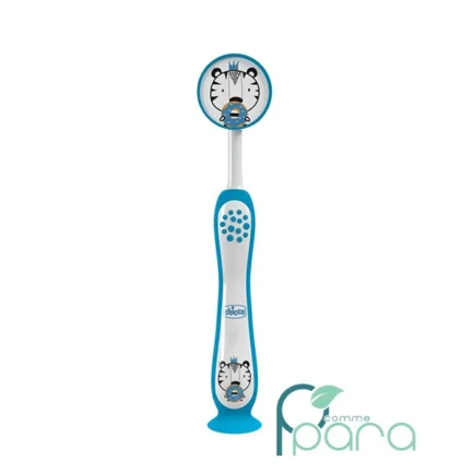 pcommepara-CHICCO-Brosse-a-Dents-Tigre-Bleu-3-6-Ans