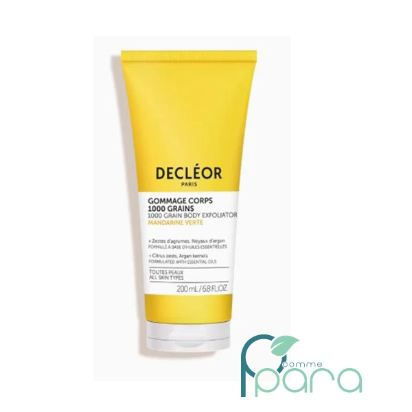 pcommepara DECLEOR Gommage 1000 Grains Corps Mandarines Vertes 200 ml pcommepara-DECLEOR-Gommage-1000-Grains-Corps-Mandarines-Vertes-200-ml.