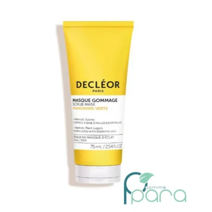 pcommepara-DECLEOR-Masque-Gommage-Mandarine-Verte75ml.