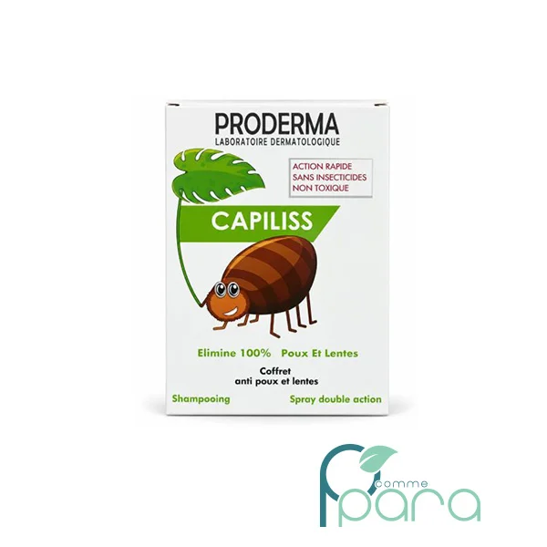 pcommepara PRODERMA Capiliss Coffret Anti Poux Et Lents pcommepara-PRODERMA-Capiliss-Coffret-Anti-Poux-Et-Lents.