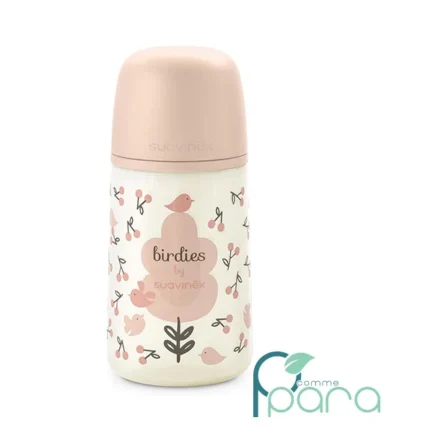 pcommepara-SUAVINEX-Biberon-Premium-Birdies270ml-Rose.