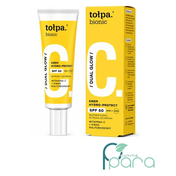 pcommepara TOŁPA Bionic Dual Glow – Crème de Jour Hydro-Protect SPF50 – 40 ml pcommepara-TOLPA-Bionic-Dual-Glow-–-Creme-de-Jour-Hydro-Protect-SPF50-–-40-ml.