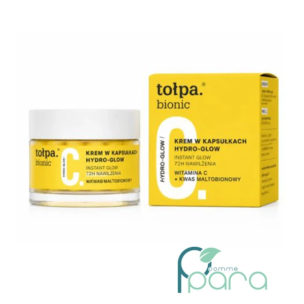 pcommepara TOŁPA Vit C Bionic Crème Hydro Eclat En Capsules ,60 Gr (1) pcommepara-TOLPA-Vit-C-Bionic-Creme-Hydro-Eclat-En-Capsules-60-Gr
