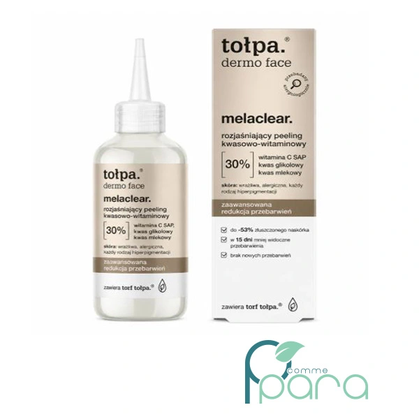 pcommepara-Tołpa-Dermo-Face-Melaclear-Peeling-Correcteur-Éclat-_-Taches-–-50-ml pcommepara-Tolpa-Dermo-Face-Melaclear-Peeling-Correcteur-Eclat-_-Taches-–-50-ml.