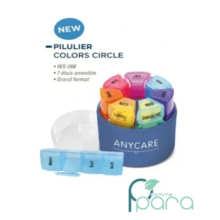 pcommepara-ANYCARE-Pilulier-Colors-Circle-WS-068