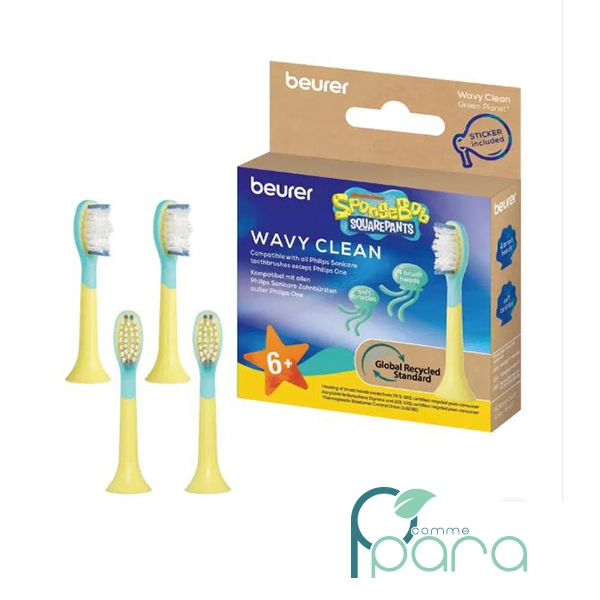 pcommepara-BEURER-4-Brossettes-De-Recharges-Sonique-Wavy-Clean pcommepara-BEURER-4-Brossettes-De-Recharges-Sonique-Wavy-Clean.