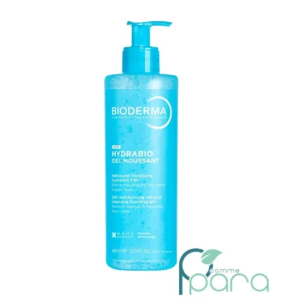 pcommepara-Bioderma-Hydrabio-Gel-Moussant-Nettoyant-400-ml_