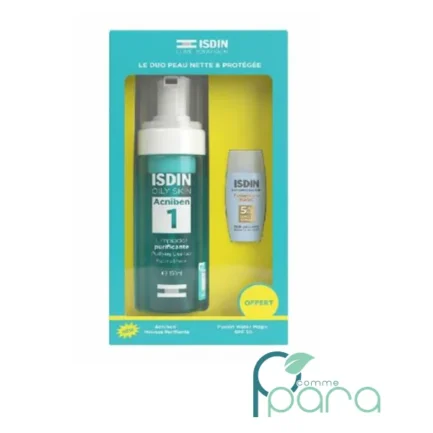 pcommepara-ISDIN-Coffret-Le-Duo-Peau-Nette-Protegee.