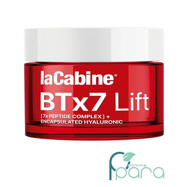 pcommepara LaCabine BTx7 Crème Visage Liftante 50 ml – Crème Anti-Rides aux 7 Peptides et à l'Acide Hyaluronique pcommepara-LaCabine-BTx7-Creme-Visage-Liftante-50-ml-–-Creme-Anti-Rides-aux-7-Peptides-et-a-lAcide-Hyaluronique.