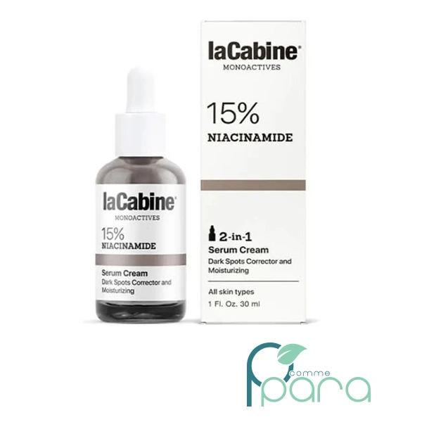 pcommepara LaCabine Niacinamide 15 Sérum Crème ,30ml pcommepara-LaCabine-Niacinamide-15-Serum-Creme-30ml.
