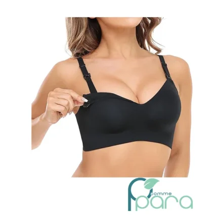 pcommepara-MOMCOZY-Soutien-Gorge-Noir-Taille-S