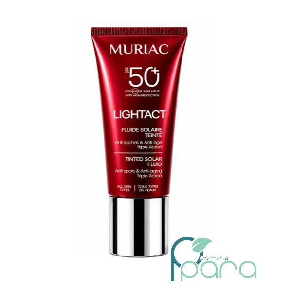pcommepara MURIAC LightTact Fluide Solaire Teinté SPF50 Naturel Beige 02 pcommepara-MURIAC-LightTact-Fluide-Solaire-Teinte-SPF50-Naturel-Beige-02