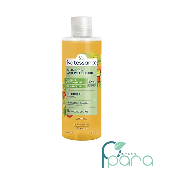 pcommepara Natessance Shampooing Anti-Pelliculaire au Jujubier – 250 ml pcommepara-Natessance-Shampooing-Anti-Pelliculaire-au-Jujubier-–-250-ml.