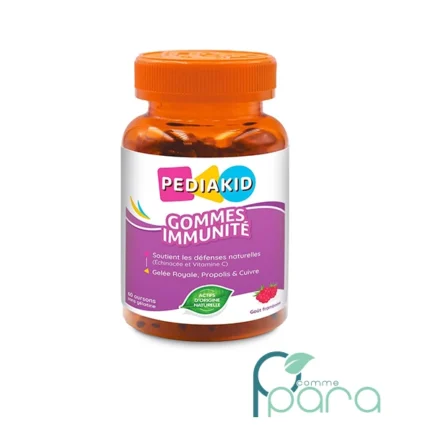 pcommepara-PEDIAKID-Gommes-Immunite-60-Gommies
