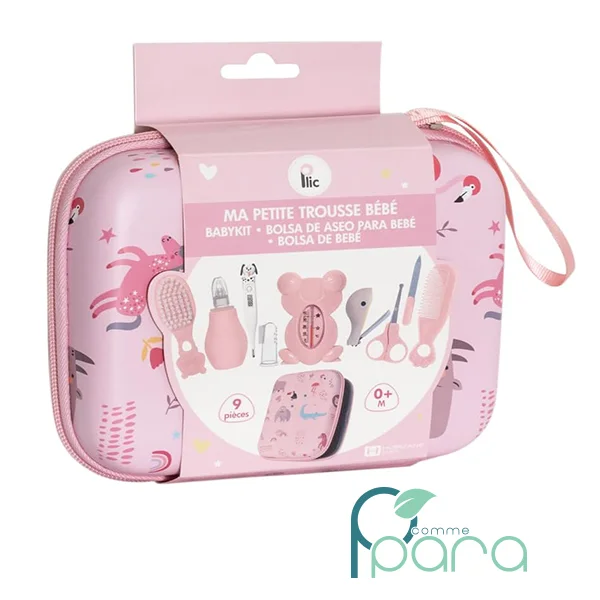 pcommepara PLIC Ma Petite Trousse Soin Bébé Rose 9 Articles (1) pcommepara-PLIC-Ma-Petite-Trousse-Soin-Bebe-Rose-9-Articles-