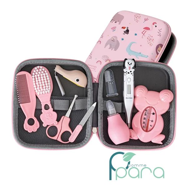 pcommepara PLIC Ma Petite Trousse Soin Bébé Rose 9 Articles pcommepara-PLIC-Ma-Petite-Trousse-Soin-Bebe-Rose-9-Articles