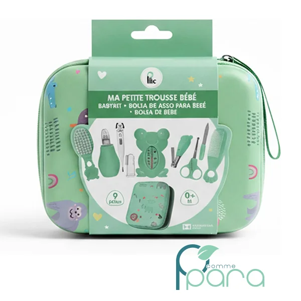 pcommepara-PLIC-Ma-Petite-Trousse-Soin-Bebe-Vert-9-Articles pcommepara-PLIC-Ma-Petite-Trousse-Soin-Bebe-Vert-9-Articles