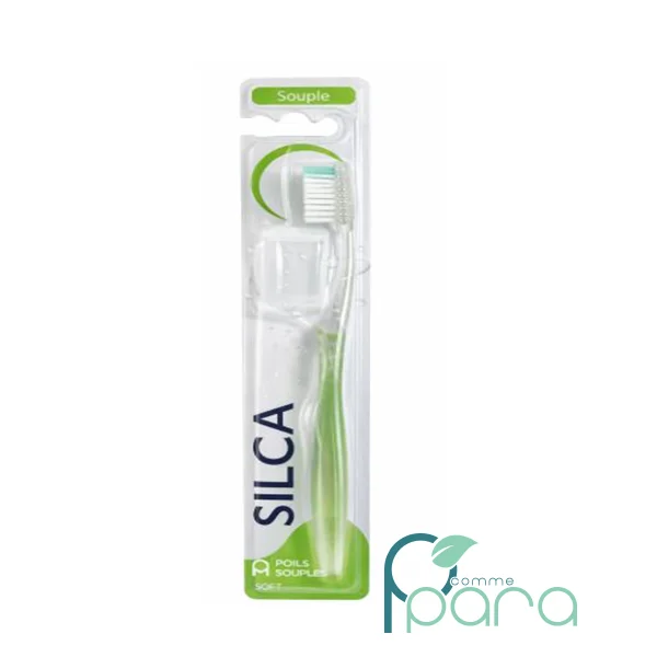 pcommepara SILCA Brosse à Dent Souple Anti Plaque pcommepara-SILCA-Brosse-a-Dent-Souple-Anti-Plaque.